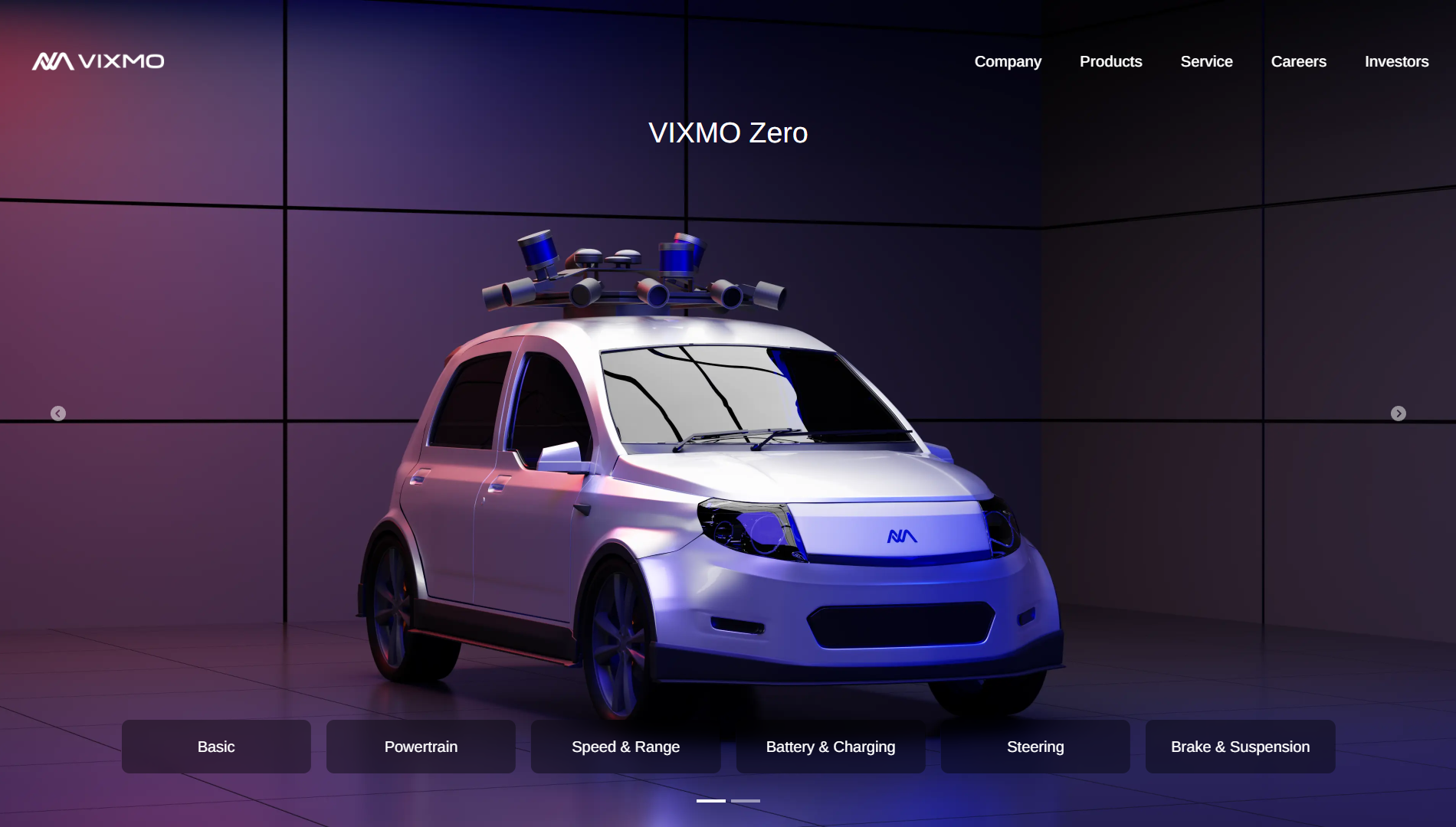 Vixmo company website
